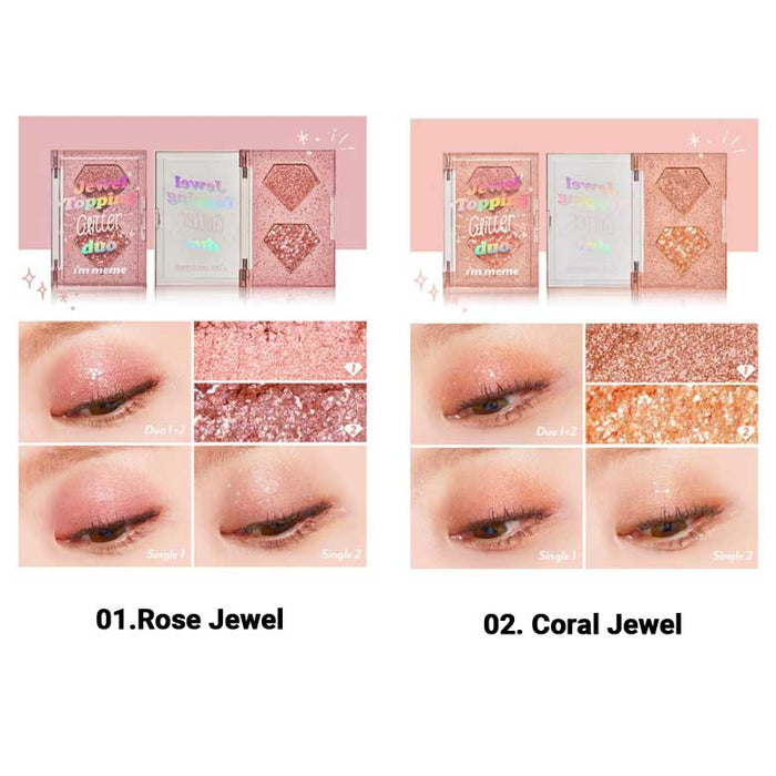 I'M MEME - Jewel Topping Glitter Duo