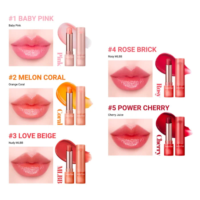 INNISFREE - Dewy Tint Lip Balm