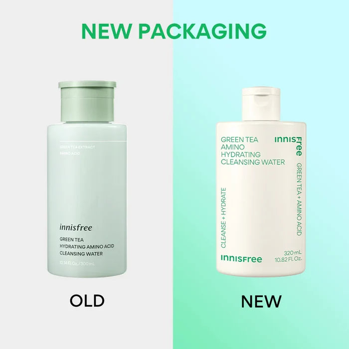 INNISFREE - Green Tea Amino Hydrating Cleansing Water