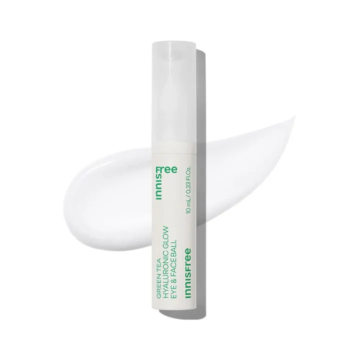 INNISFREE - Green Tea Hyaluronic Glow Eye & Face Ball