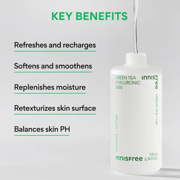 INNISFREE - Green Tea Seed Hyaluronic Skin