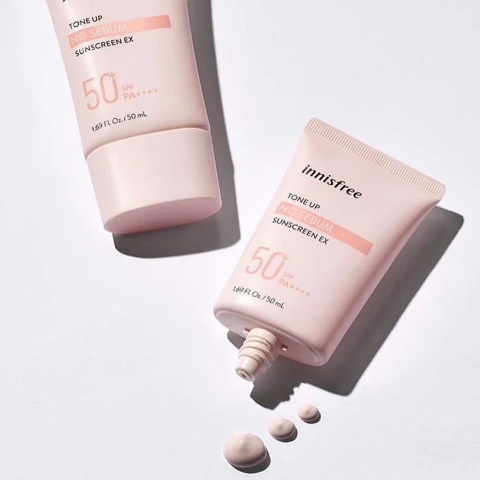 INNISFREE - Tone Up No Sebum Sunscreen SPF50+ PA++++