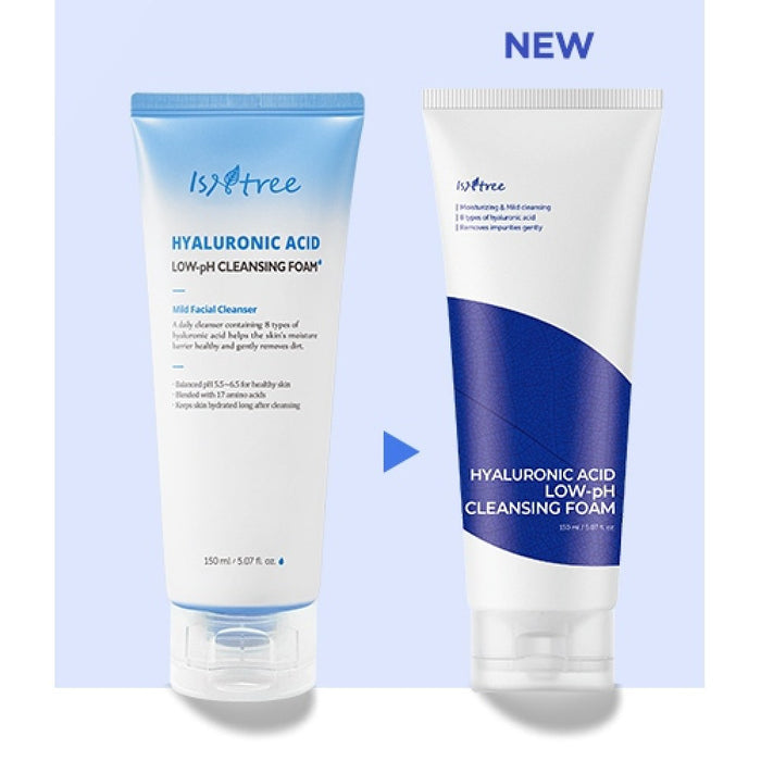 ISNTREE - Hyaluronic Acid Low pH Cleansing Foam