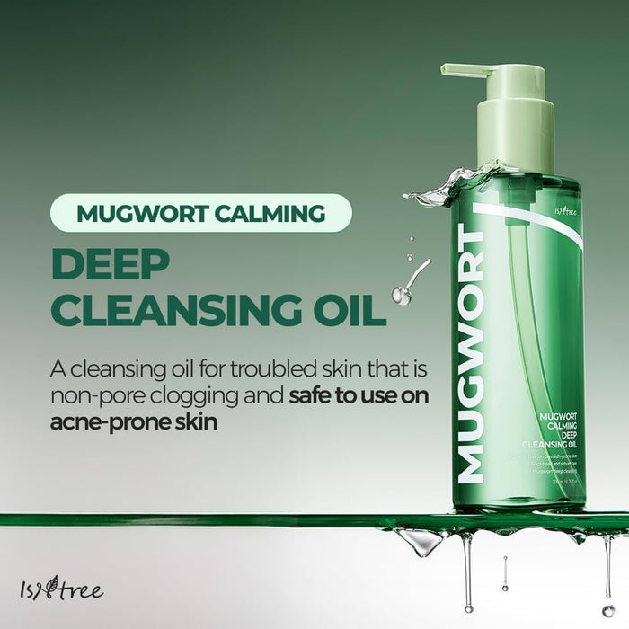 ISNTREE	- Mugwort Calming Deep Cleansing Oil