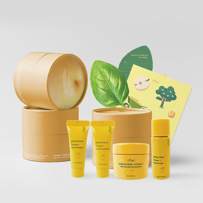 ITFER - Korean Pear Plus Vitamin C Skincare Mini Set