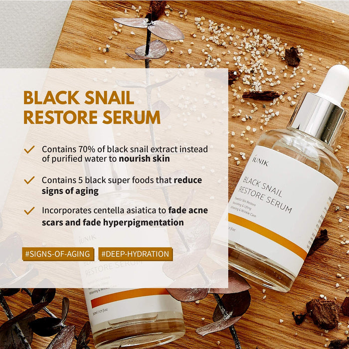 IUNIK - Black Snail Restore Edition Set