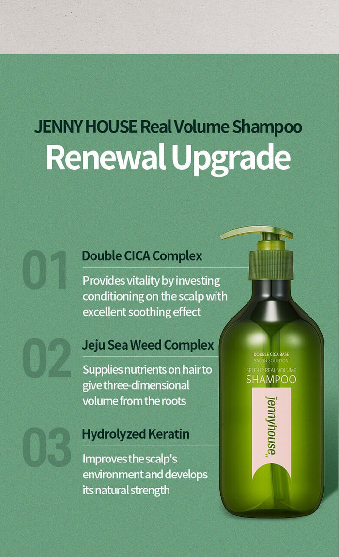 JENNYHOUSE - Self-Up Real Volume Shampoo