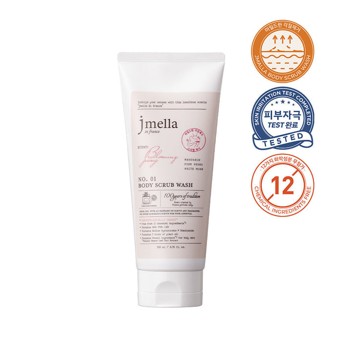 JMELLA IN FRANCE - Blooming Peony Body Scrub Wash