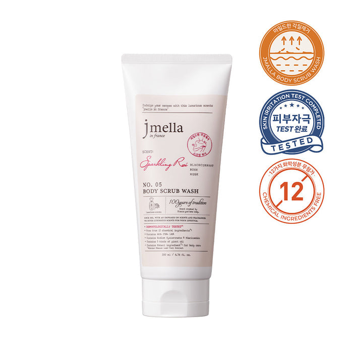 JMELLA IN FRANCE - Sparkling Rose Body Scrub Wash