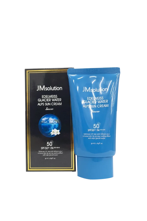 JMSOLUTION - Edelweiss Glacier Water Alps Suncream Snow