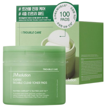 JMSOLUTION - Teatree Trouble Clear Toner Pads