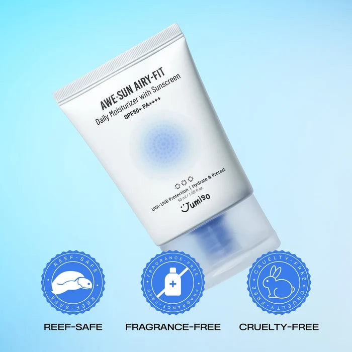 JUMISO - Awe-Sun Airy-fit Daily Moisturizer with Sunscreen SPF50+ PA++++