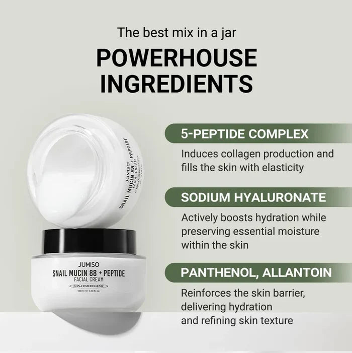 JUMISO - Snail Mucin 88 + Peptide Cream