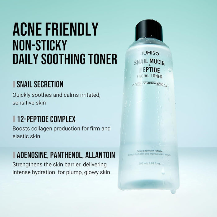 JUMISO - Snail Mucin + Peptide Facial Toner