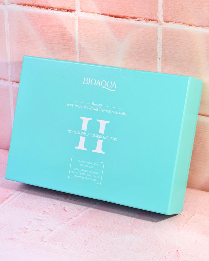 Kit de Lujo Línea Acido Hialurónico Bioaqua hidratación intensa