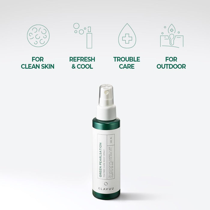 KLAVUU - Green Pearlsation Teatree Care Body Spray