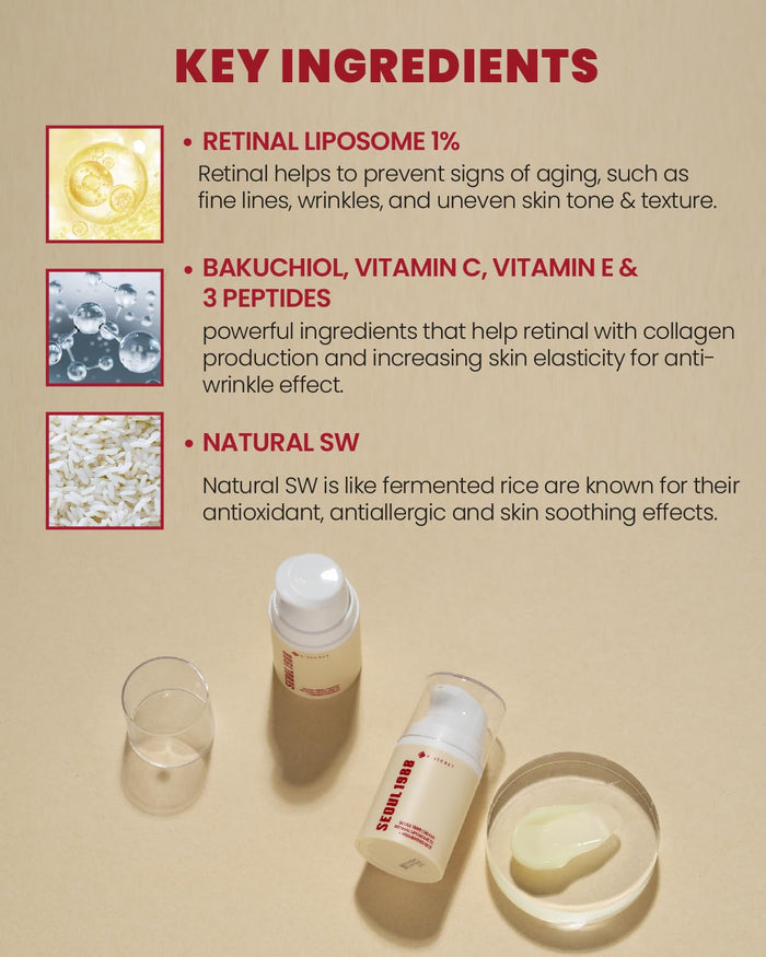 KSECRET - SEOUL 1988 Cream : Retinal Liposome 1% + Fermented Rice