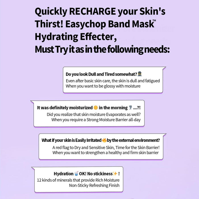 LALACHUU - Easy Chop Band Mask #Hydrating Effector