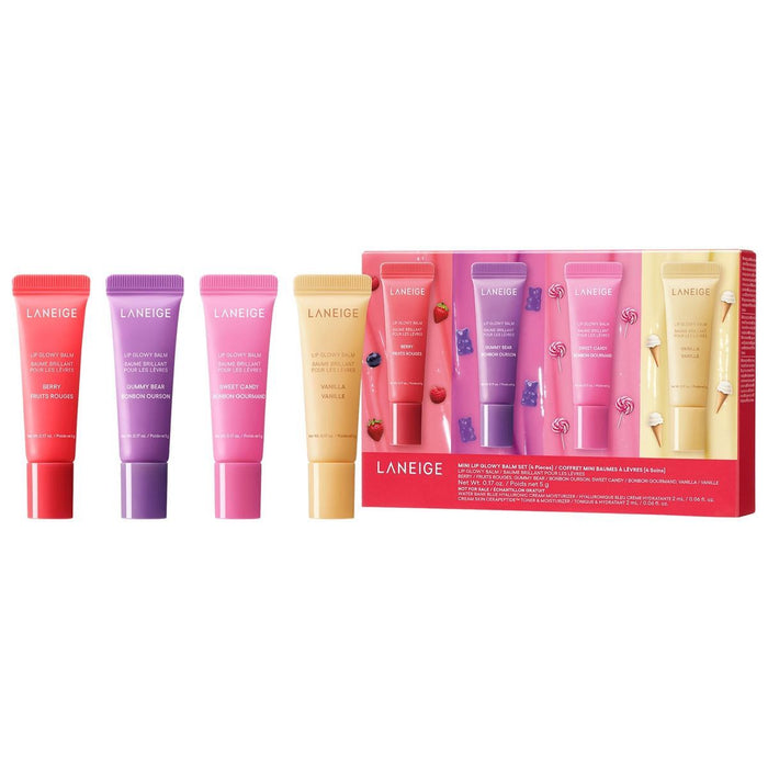 LANEIGE - Lip Glowy Balm Mini Set