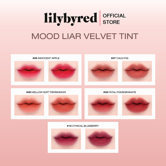 LILYBYRED - Mood Liar Velvet Tint #03 Merciless Grape (Discounted)