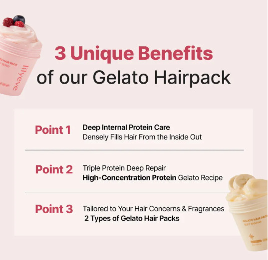 LILYEVE - Gelato Hair Pack