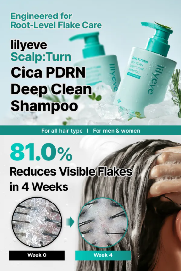 LILYEVE - Scalp Turn Cica PDRN Deep Clean Shampoo