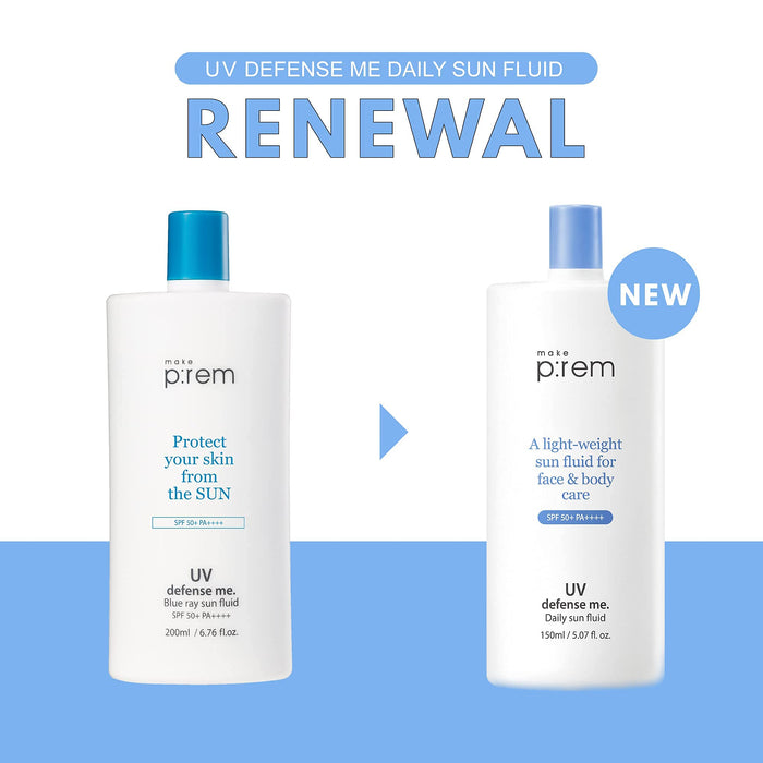 MAKE P:REM - UV Defense Me. Daily Sun Fluid