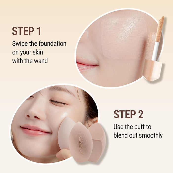 MAKEHEAL - 1.P.L Ampoule Glow Foundation (Discounted)