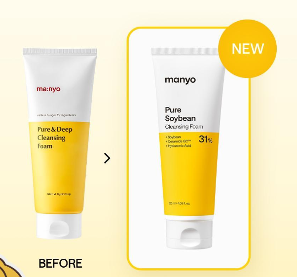 MA:NYO - Pure Soybean Cleansing Foam