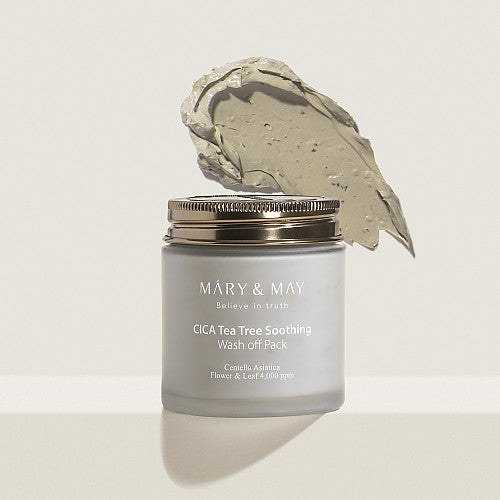 MARY & MAY - Cica Tea Tree Soothing Wash Off Pack