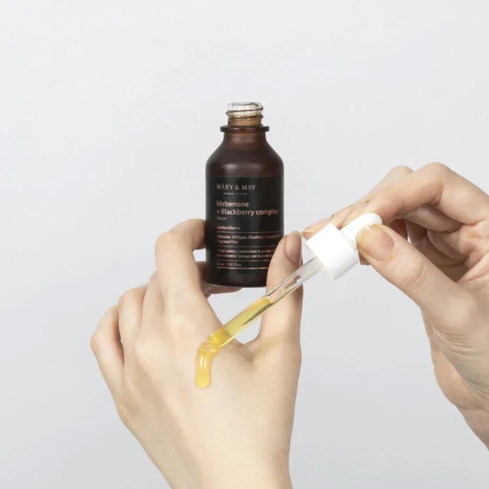 MARY & MAY - Idebenone + Blackberry Complex Serum 30ml (Discounted)
