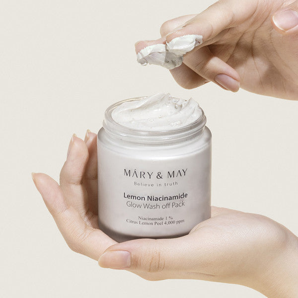 MARY & MAY - Lemon Niacinamide Glow Wash Off Pack