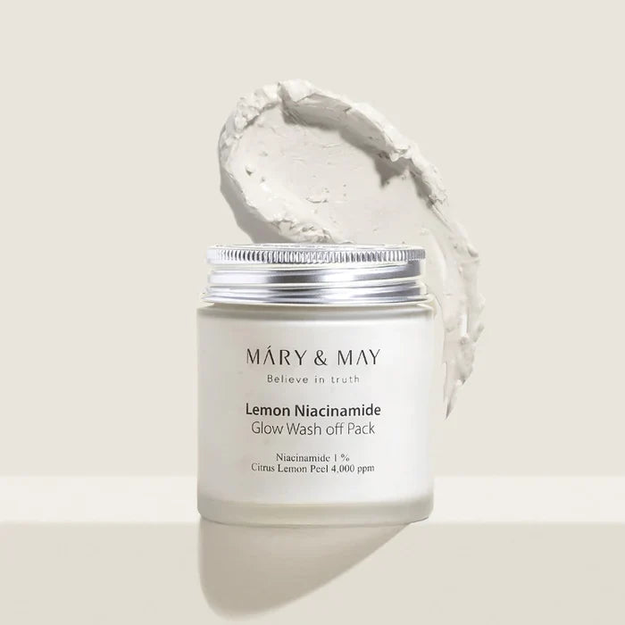 MARY & MAY - Lemon Niacinamide Glow Wash Off Pack
