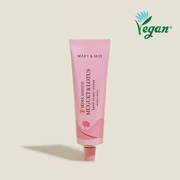 MARY & MAY - Muguet & Lotus Hand Cream
