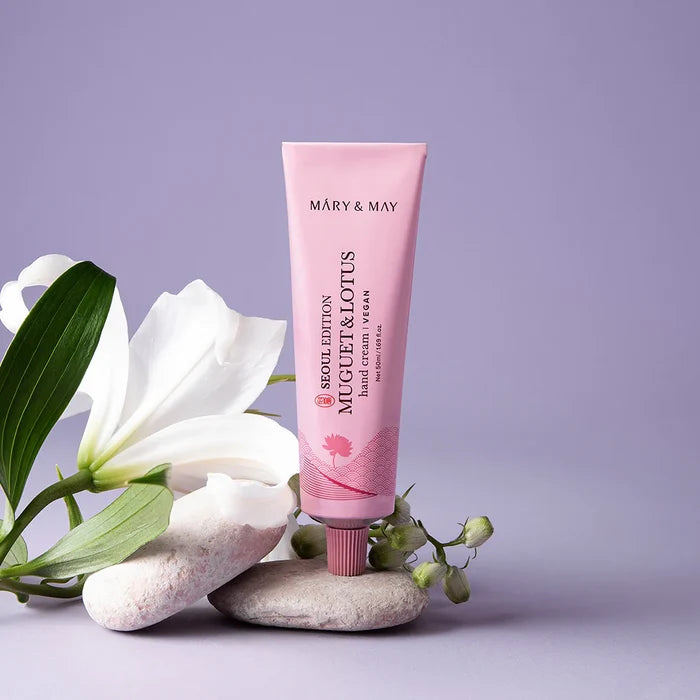 MARY & MAY - Muguet & Lotus Hand Cream