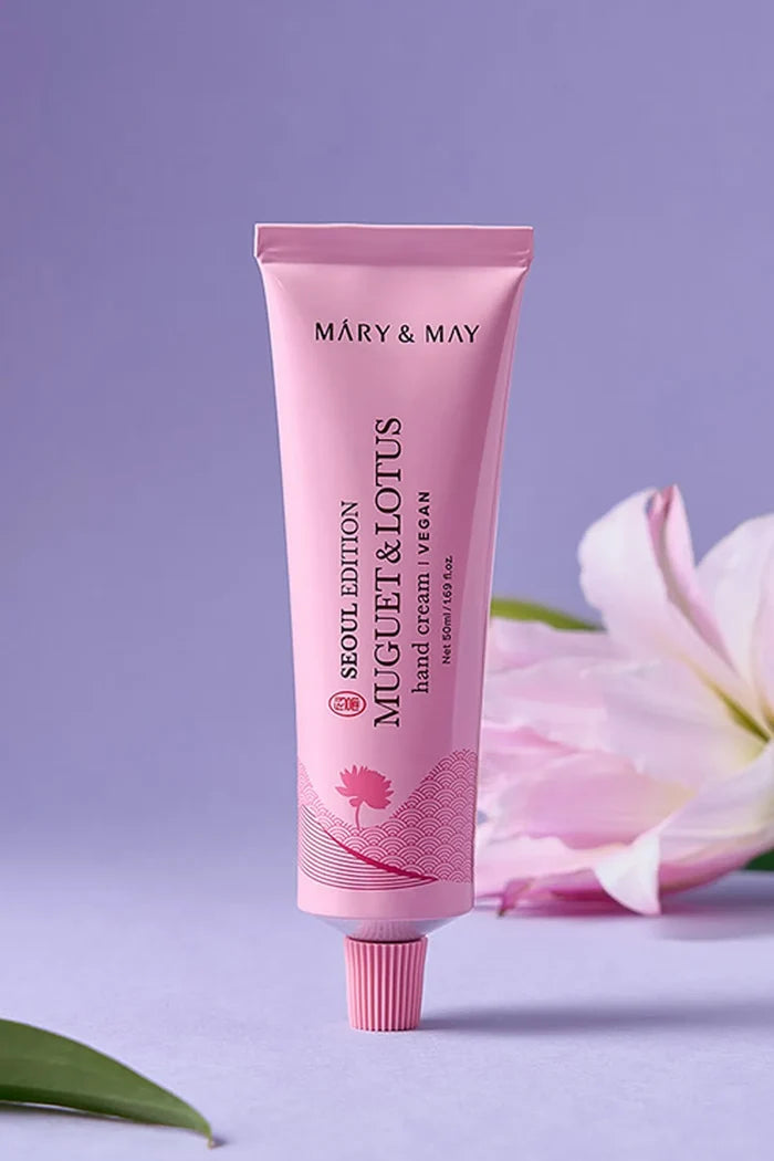 MARY & MAY - Muguet & Lotus Hand Cream