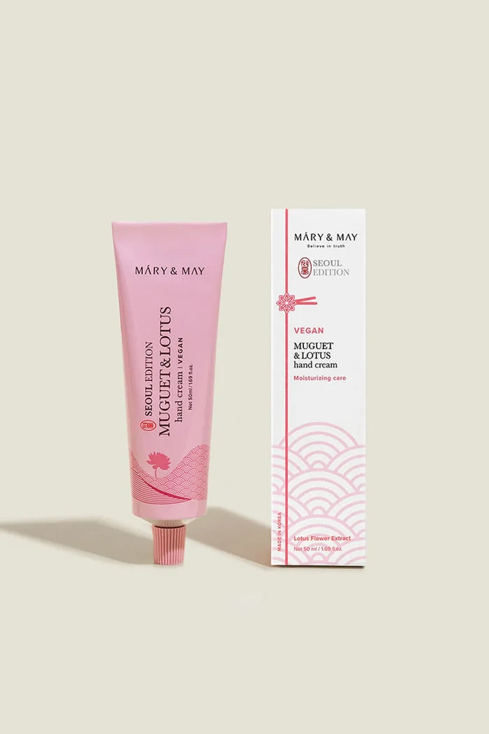 MARY & MAY - Muguet & Lotus Hand Cream