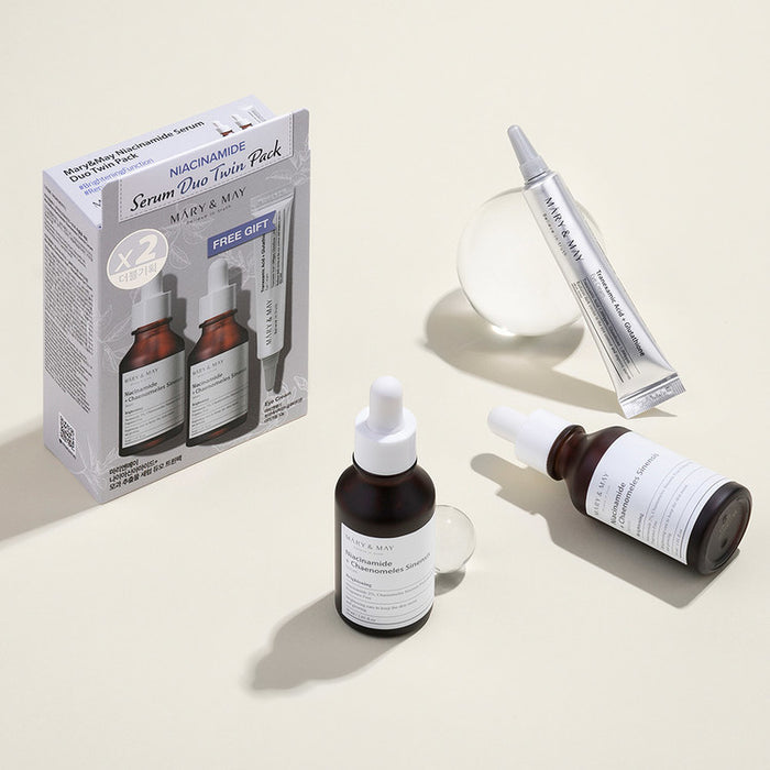 MARY & MAY - Niacinamide Serum Duo Twin Pack