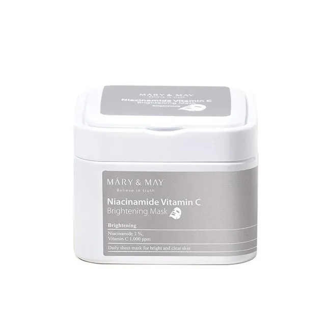 MARY & MAY - Niacinamide Vitamin C Brightening Mask