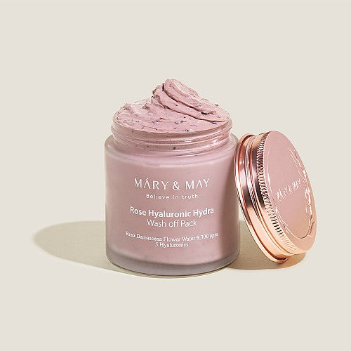 MARY & MAY - Rose Hyaluronic Hydra Wash Off Pack