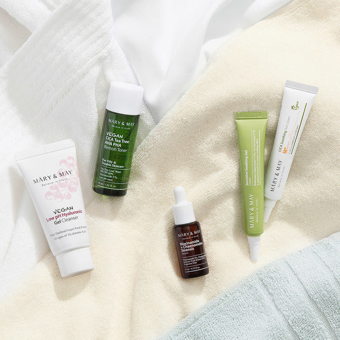 MARY & MAY - Soothing Trouble Care Travel Kit