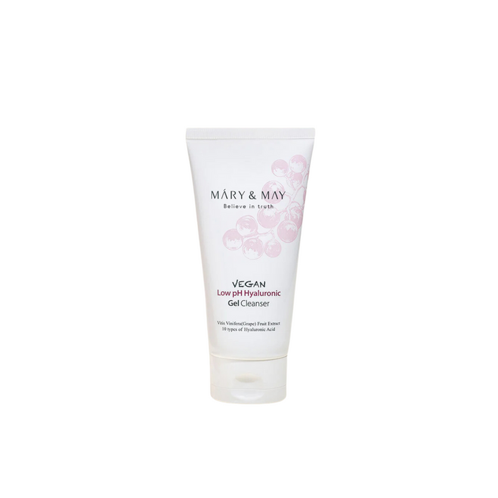 MARY & MAY - Vegan Low pH Hyaluronic Gel Cleanser