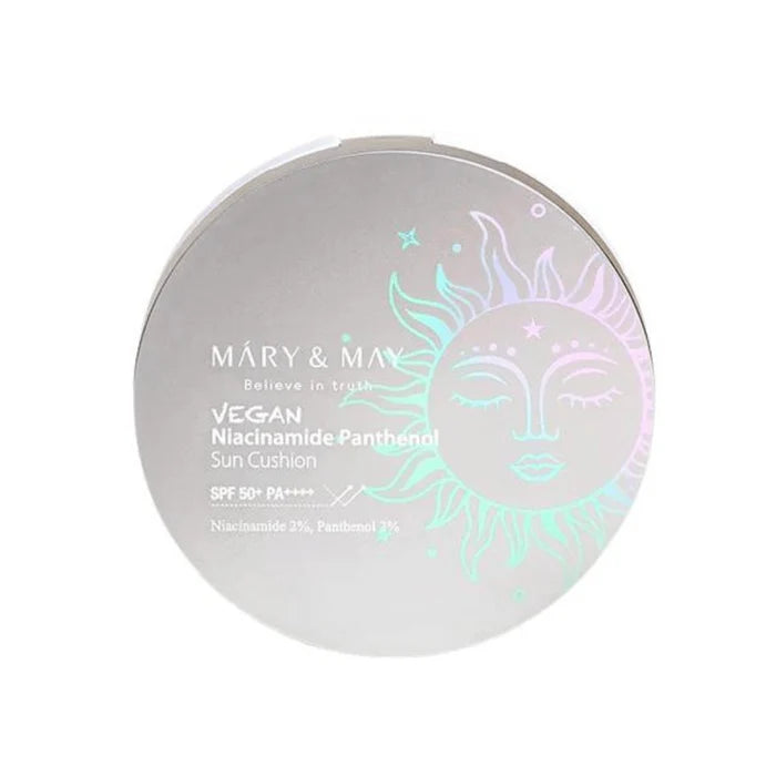 MARY & MAY - Vegan Niacinamide Panthenol Sun Cushion