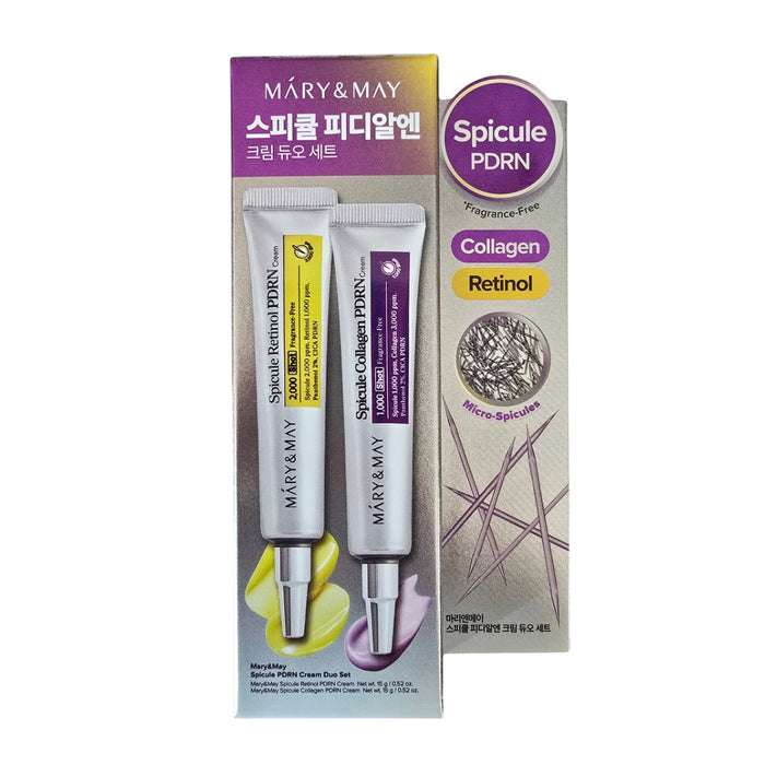 MARY & MAY- PDRN Cream Duo Set