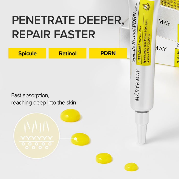 MARY & MAY- PDRN Cream Duo Set