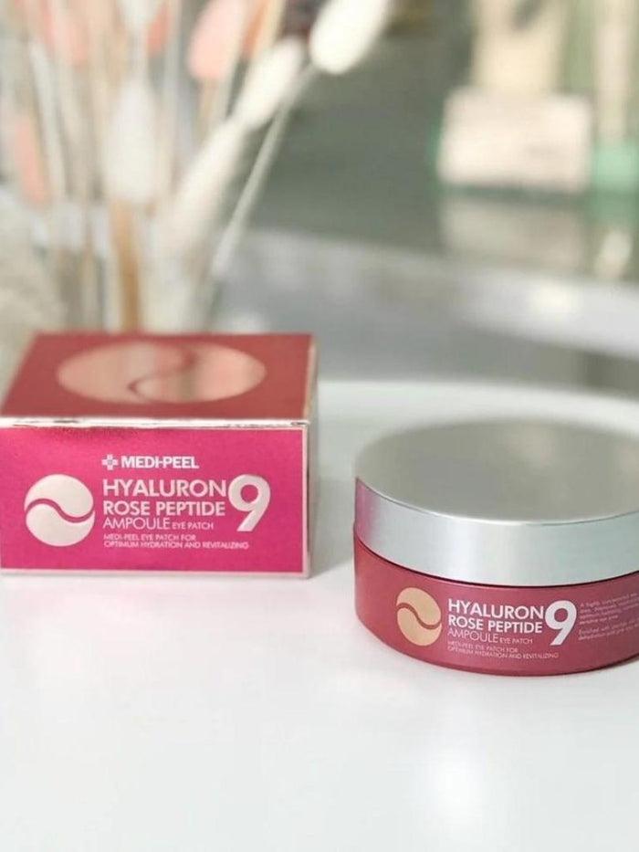 MEDI-PEEL - Hyaluron Rose Peptide 9 Ampoule Eye Patch