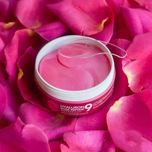 MEDI-PEEL - Hyaluron Rose Peptide 9 Ampoule Eye Patch