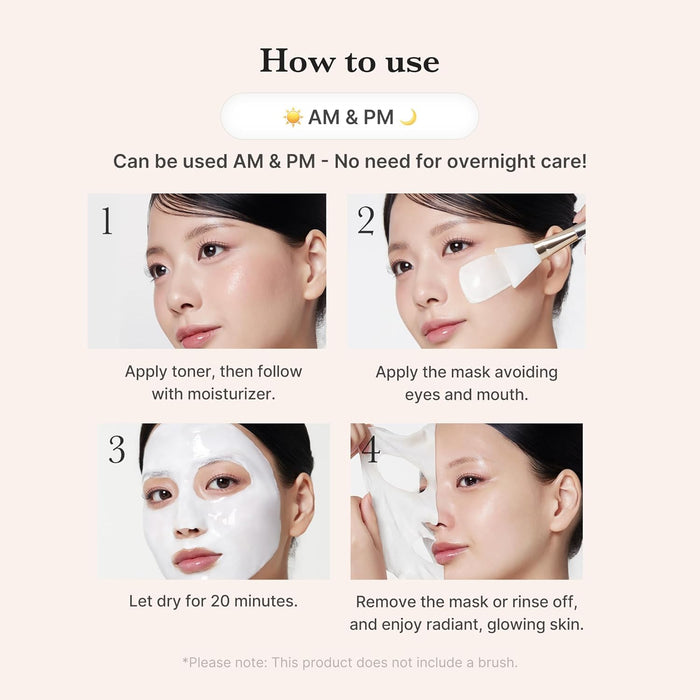 MEDICUBE - Collagen Milk Toning Wrapping Mask