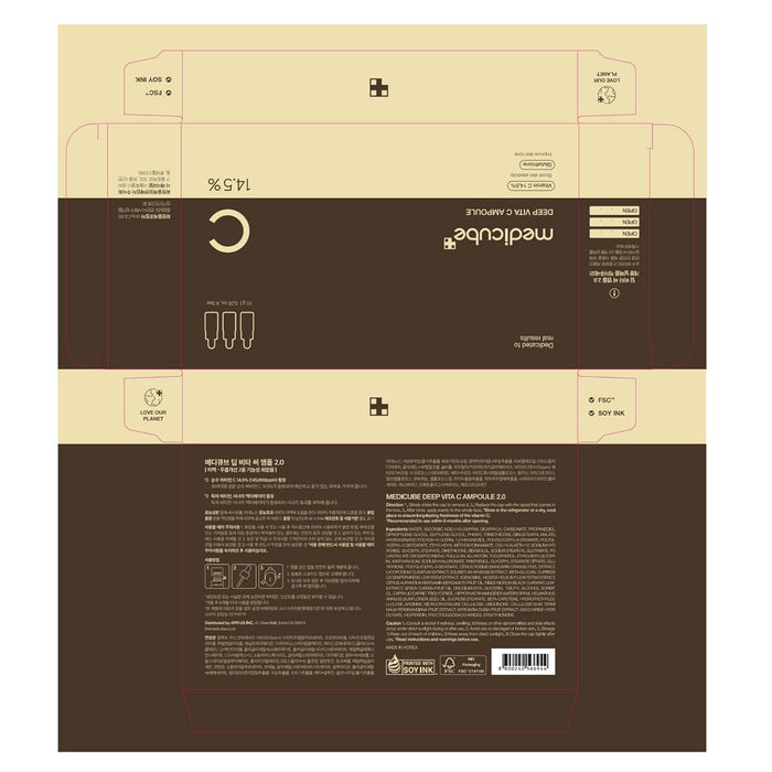 MEDICUBE - Deep Vita C Ampoule 2.0