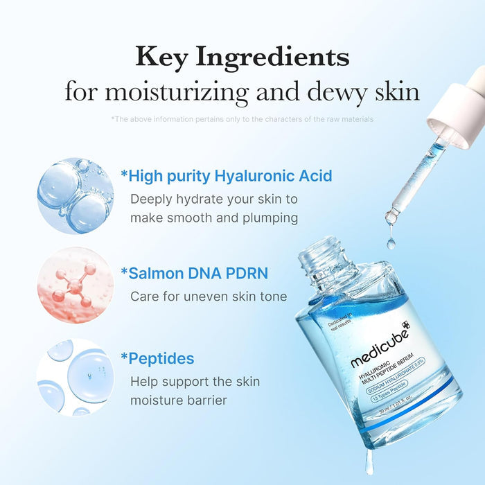 MEDICUBE - Hyaluronic Multi Peptide Serum